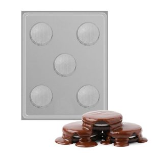 Placa Molde Oreo Bañada Acetato Parpen  x5