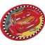 Plato Polipapel Cars X8 Unidades - Oficial