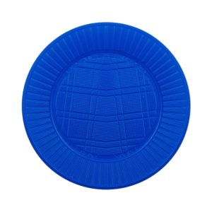Plato Plastico CHICO Descartable Color Azul X50 Unidades