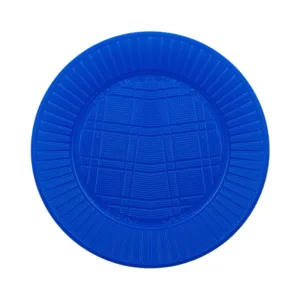 Plato Plastico CHICO Descartable Color Azul X50 Unidades
