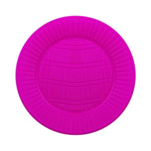 Plato Plástico CHICO Descartable Color FUCSIA X50 Unidades