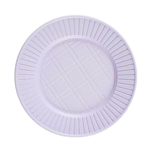 Plato Plastico CHICO Descartable Color Lila X50 Unidades