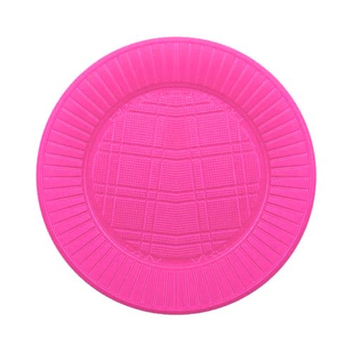 Plato Plástico CHICO Descartable Color ROSA X50 Unidades