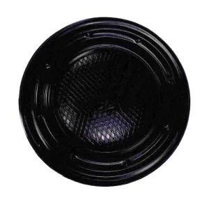 Plato Plástico GRANDE Descartable Color NEGRO X24 Unidades 22 CM