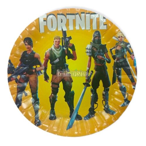 Plato Polipapel FORTNITE X 10 Unidades - Imagen 2