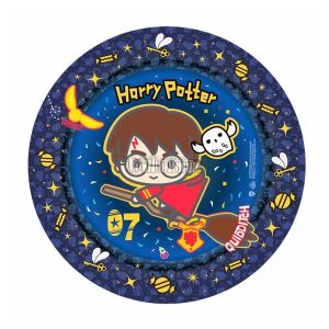 Plato Polipapel Harry Potter X8 Unidades - Oficial