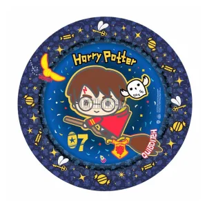 Plato Polipapel Harry Potter X8 Unidades - Oficial