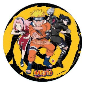Plato Polipapel NARUTO X 8 Unidades - Oficial