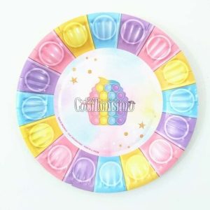 Plato Polipapel POP IT X 8 Unidades