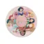 Plato Polipapel PRINCESAS DE DISNEY X 8 Unidades - Oficial