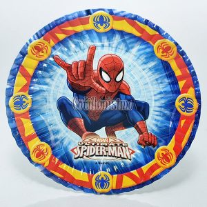 Plato Polipapel SPIDERMAN X8 Unidades - Oficial