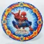 Plato Polipapel SPIDERMAN X8 Unidades - Oficial