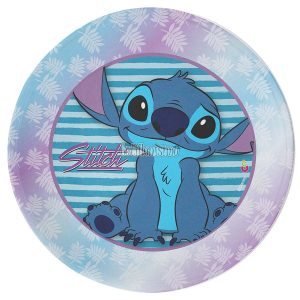 Plato Polipapel Stitch x8 Unidades - Oficial