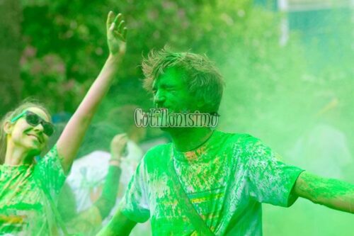 Polvo Holi Color Verde x50grs Pintafan