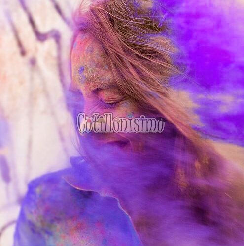 Polvo Holi Color Violeta x50grs Pintafan