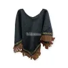 Poncho Negro de Gaucho x1 Unidad Crosti