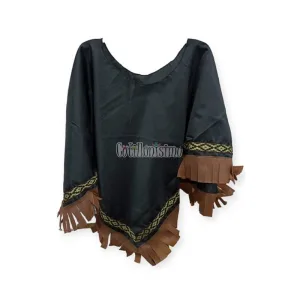 Poncho Negro de Gaucho x1 Unidad Crosti