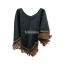 Poncho Negro de Gaucho x1 Unidad Crosti