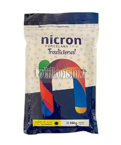 Porcelana Fria NICRON TRADICIONAL 500 Grs