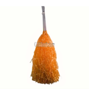Porra de Mano de Seda Naranja Chica x1 Unidad