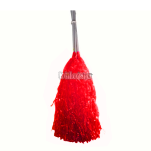 Porra de Mano de Seda Roja Chica x1 Unidad