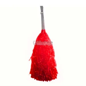 Porra de Mano de Seda Roja Chica x1 Unidad