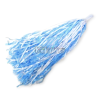 Porron de Mano de Seda Celeste y Blanco x1u