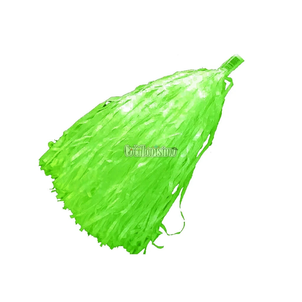 Porron de Mano de Seda Verde Manzana x1u