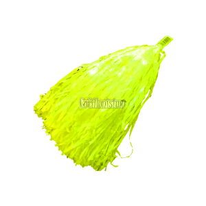 Porron de Mano de Seda Amarillo Fluo x1u