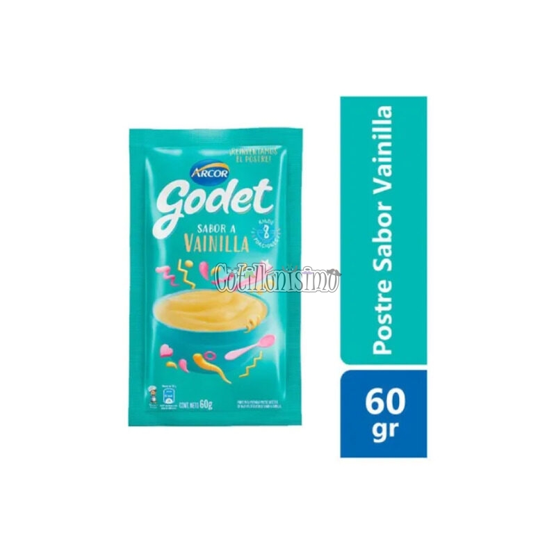 Postre Godet Sabor Vainilla x60g