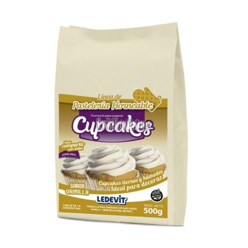 Mix Cupcake LEDEVIT Vainilla x 500gr
