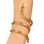 Pulsera Brazalete Cleopatra Serpiente Dorada