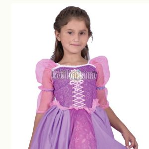 Disfraz RAPUNZEL PLUS LICENCIA OFICIAL DISNEY Talle 2 Niños