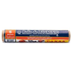 Rollo Aluminio 28 Cm x 5 Mts CANAÁN