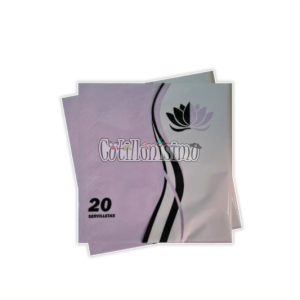 Servilleta Color Lila Pastel x20 Unidades NAPTRES