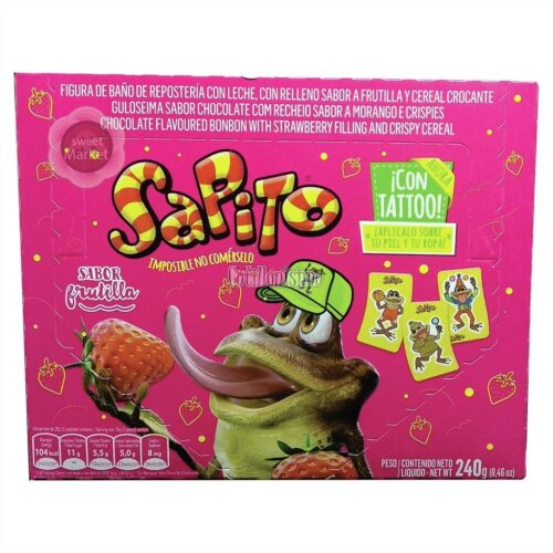Chocolate SAPITO FRUTILLA X24 Unidades
