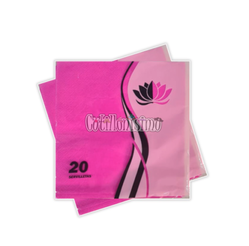 Servilleta Color Fucsia x20 Unidades NAPTRES