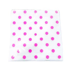 Servilleta Lunares Color Rosa X50