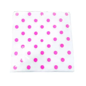 Servilleta Lunares Color Rosa X50