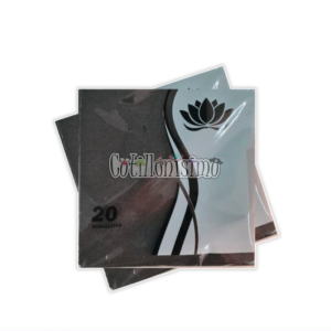 Servilleta Color Negro x20 Unidades NAPTRES