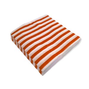 Servilleta Rayada Color Naranja X50 Unidades