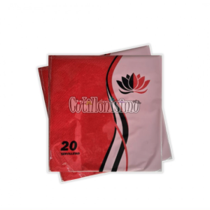 Servilleta Color Rojo x20 Unidades NAPTRES