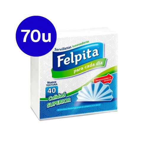 Servilleta FELPITA X70 Unidades