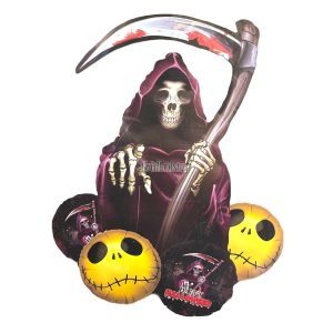 Set 5 Globos Metalizado Halloween Parca