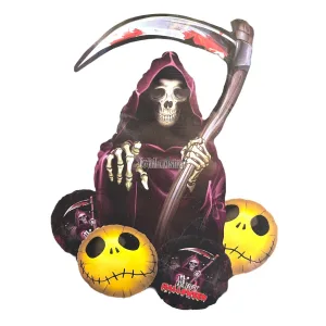 Set 5 Globos Metalizado Halloween Parca