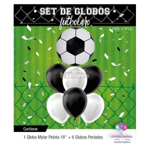 Set Globos PELOTA 7 Pcs