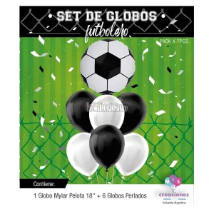 Set Globos PELOTA 7 Pcs