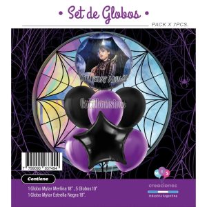 Set Globos MERLINA 7 Pcs
