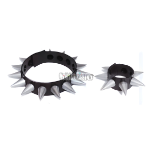 Set Punk Rock Pulsera y Collar Pinches