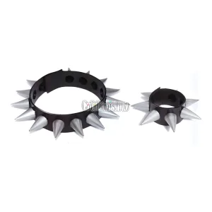 Set Punk Rock Pulsera y Collar Pinches
